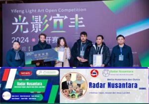 Putra Polisi Sidoarjo Raih Medali Perunggu di Yifeng 3D MappingCompetition 2024
