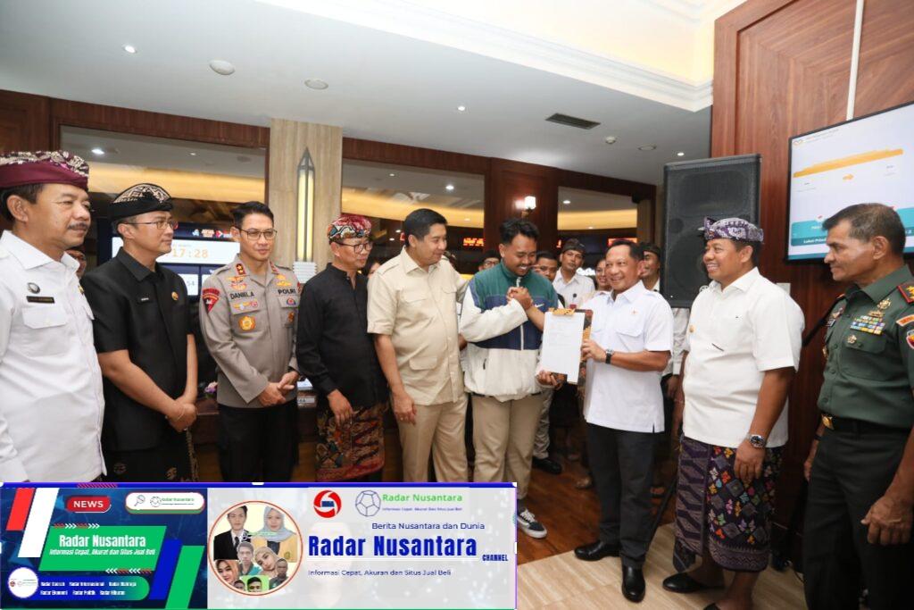 Pastikan Layanan PBG Berlangsung Cepat dan Berkualitas, Mendagri bersama Menteri PKP Tinjau MPP Badung
