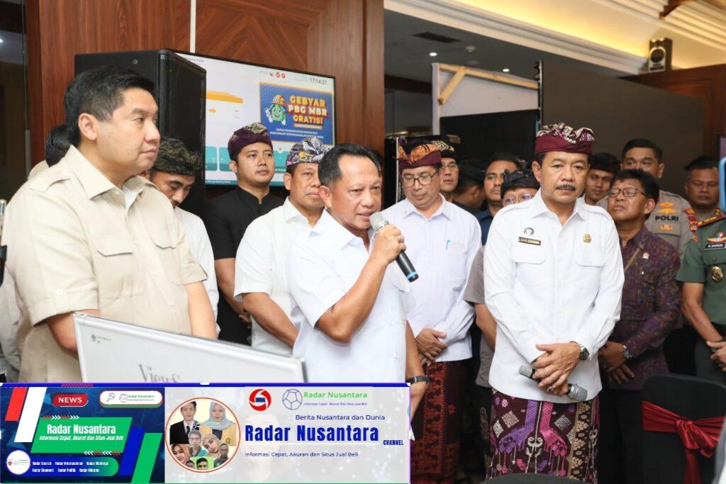 Mendagri Apresiasi Layanan PBG Kabupaten Badung, Dukung Program 3 Juta Rumah untuk Rakyat Kecil