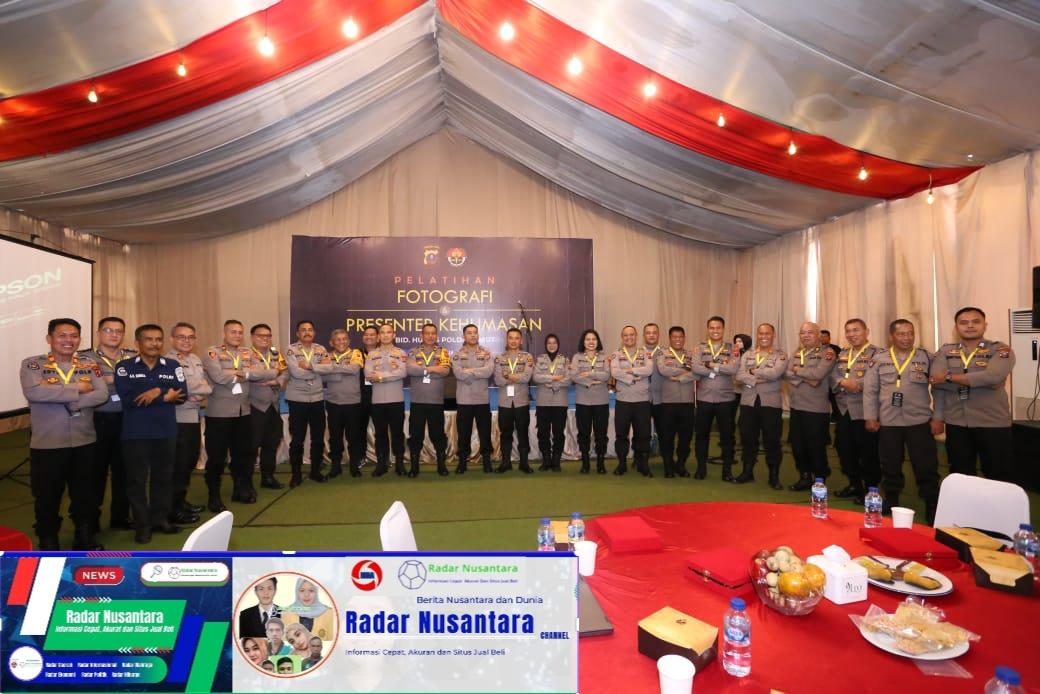 Kasi Humas Polres Jajaran Ikuti Pelatihan Photografi Dan Presenter Kehumasan Polda Sumut