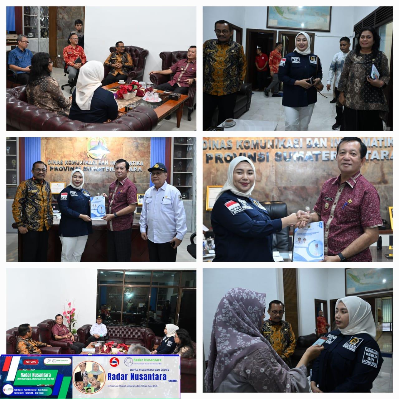 Serap Kendala Komunikasi di Sumut, Anggota Komisi I DPR RI Kunker ke Diskominfo Sumut