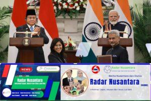 Indonesia dan India Sepakat Untuk Memperkuat Kemitraan Diberbagai Sektor