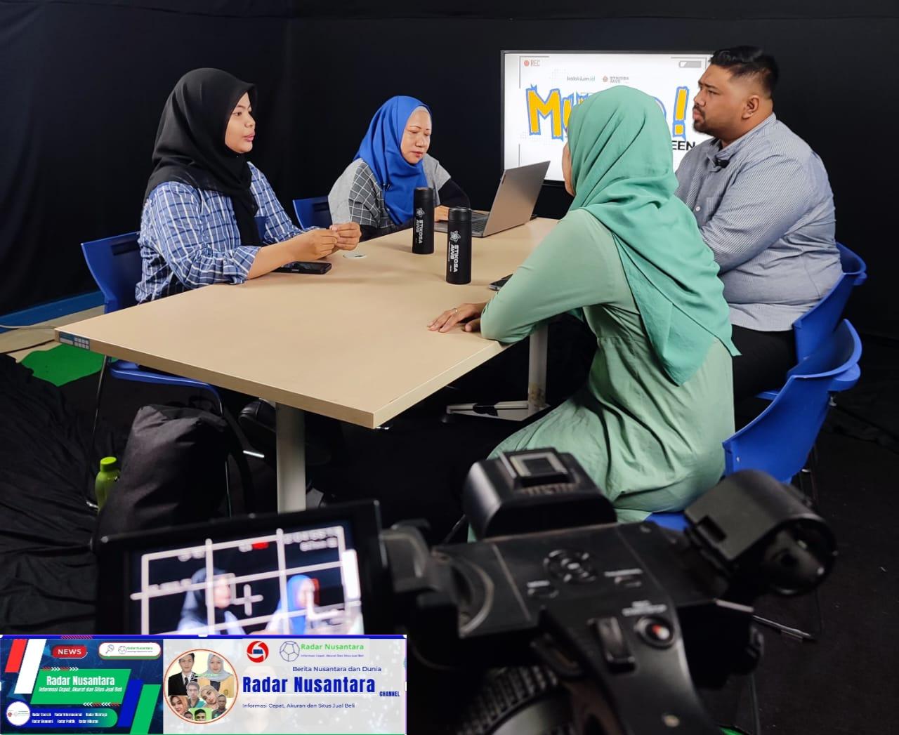 MUNIO On Screen Produksi Stikosa AWS untuk Tayangan Televisi Publik
