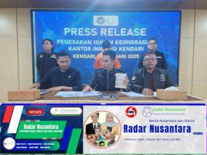 Tegas, Imigrasi Kendari Deportasi 1 WNA Asal China yang Bermasalah