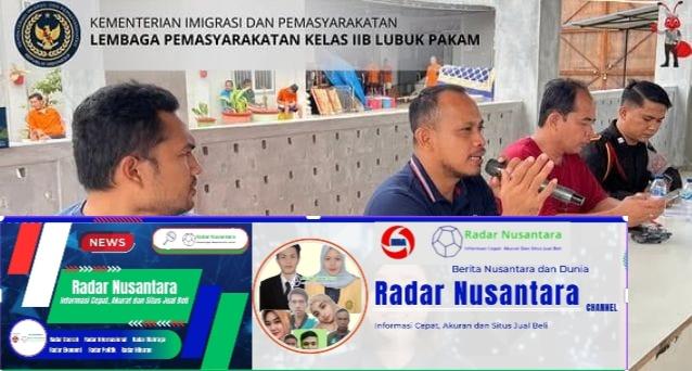 Kalapas Lubuk Pakam Beserta Jajaran Memberikan Pengarahan Terkait Kenyamanan