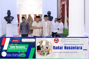 Presiden Prabowo Menerima Kunjungan Pengurus Besar Nahdlatul Ulama (PBNU)