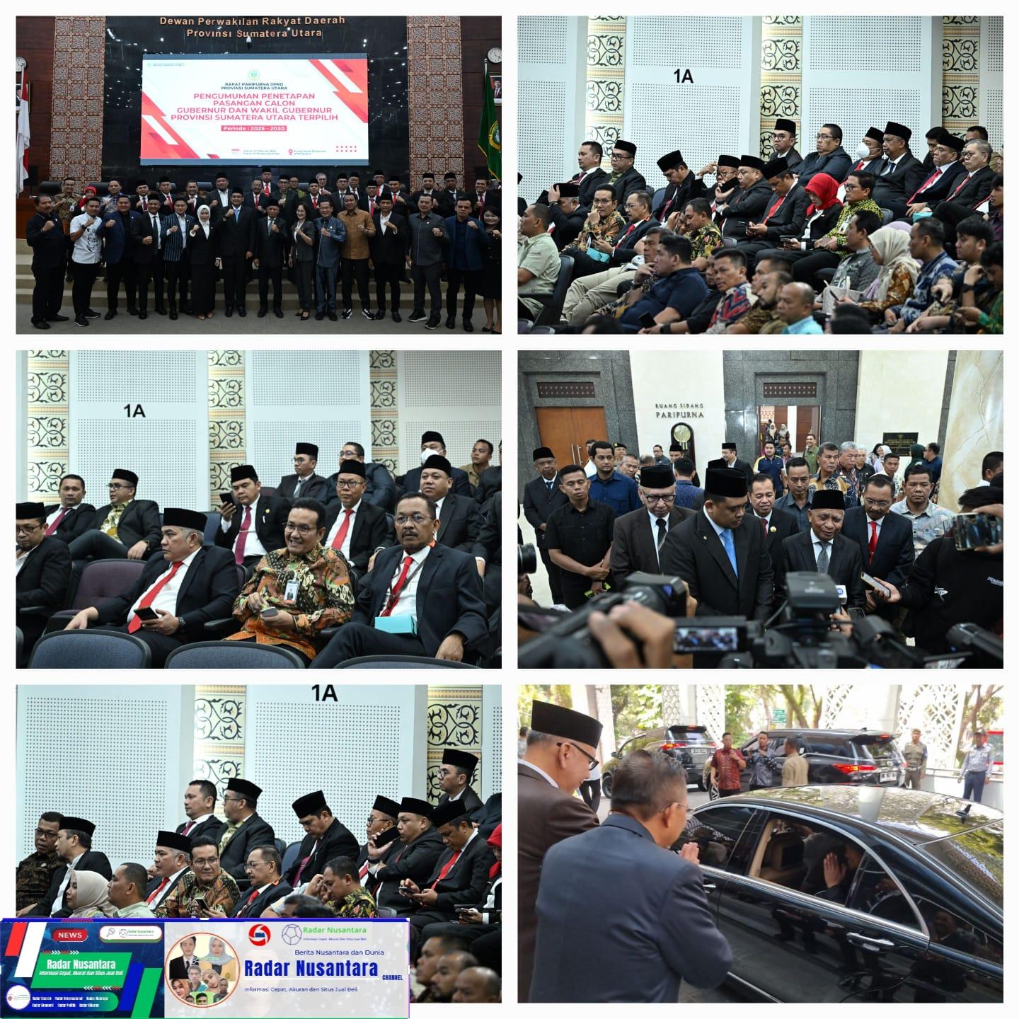 Sah! Bobby Nasution–Surya Resmi Jadi Gubernur dan Wagub Sumut, Pelantikan 20 Februari 2025