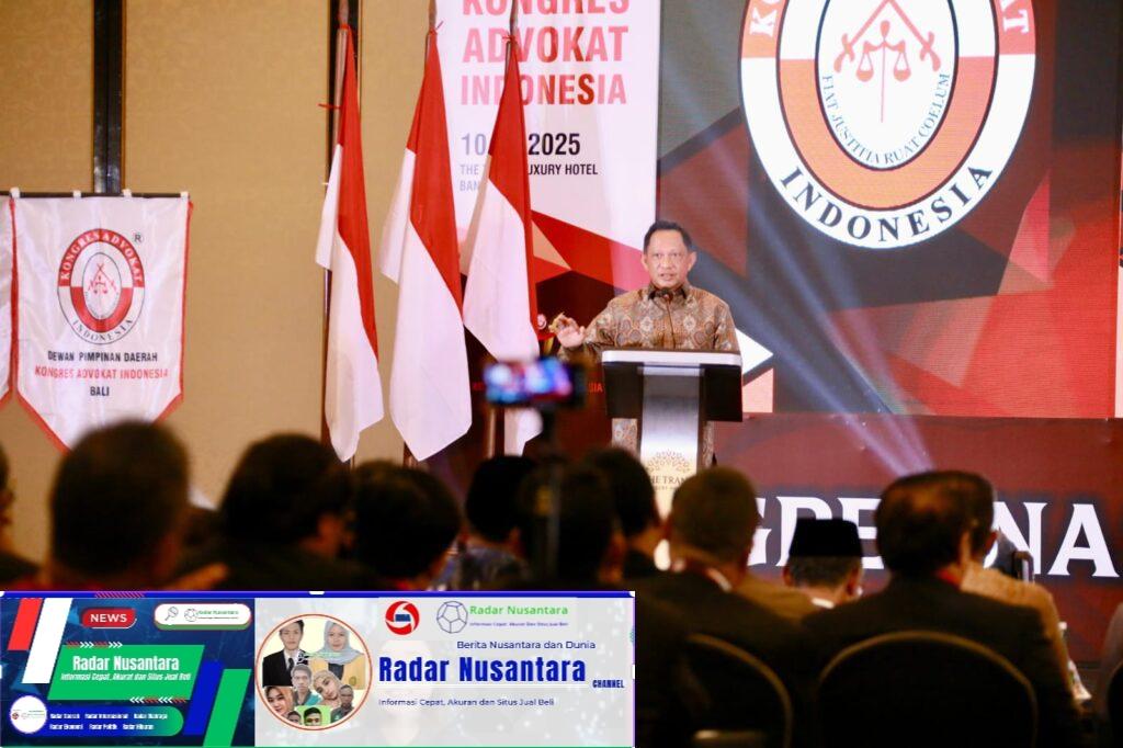Mendagri Harap Advokat Mampu Junjung Tinggi Profesionalisme