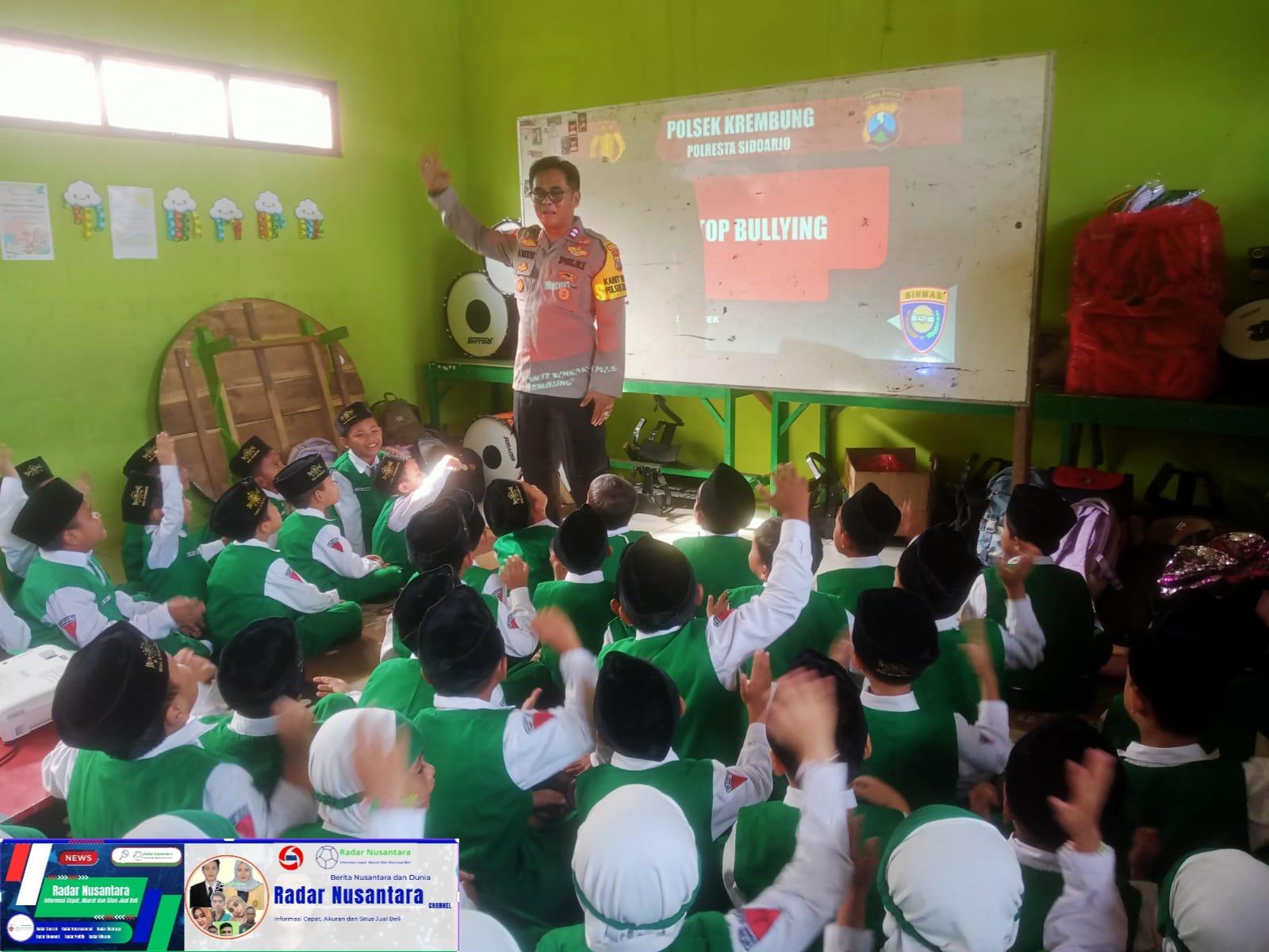 Polsek Krembung Edukasi Bahaya Bullying di Sekolah