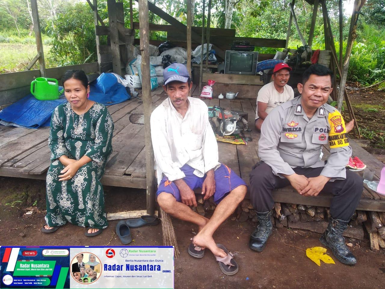 Polisi dan Petani Bersinergi Wujudkan Ketahanan Pangan di Kecamatan Sebangki