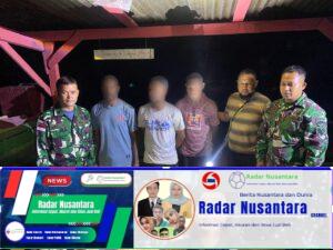 Satgas Yonif 131 Kembali Amankan Pembawa Paket Ganja di Perbatasan Papua