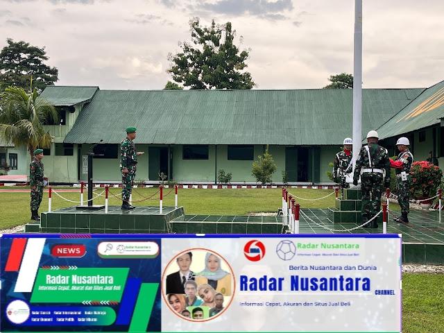 Pimpin Upacara Bendera 17-an, Dandim 1307/Poso, Letkol Arm Edi Yulian Budiargo Bacakan Amanat KASAD