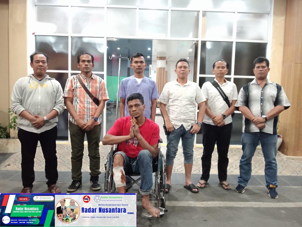 Tim Reskrim Polsek Medan Baru Tembak Pencuri Rumah Kosong