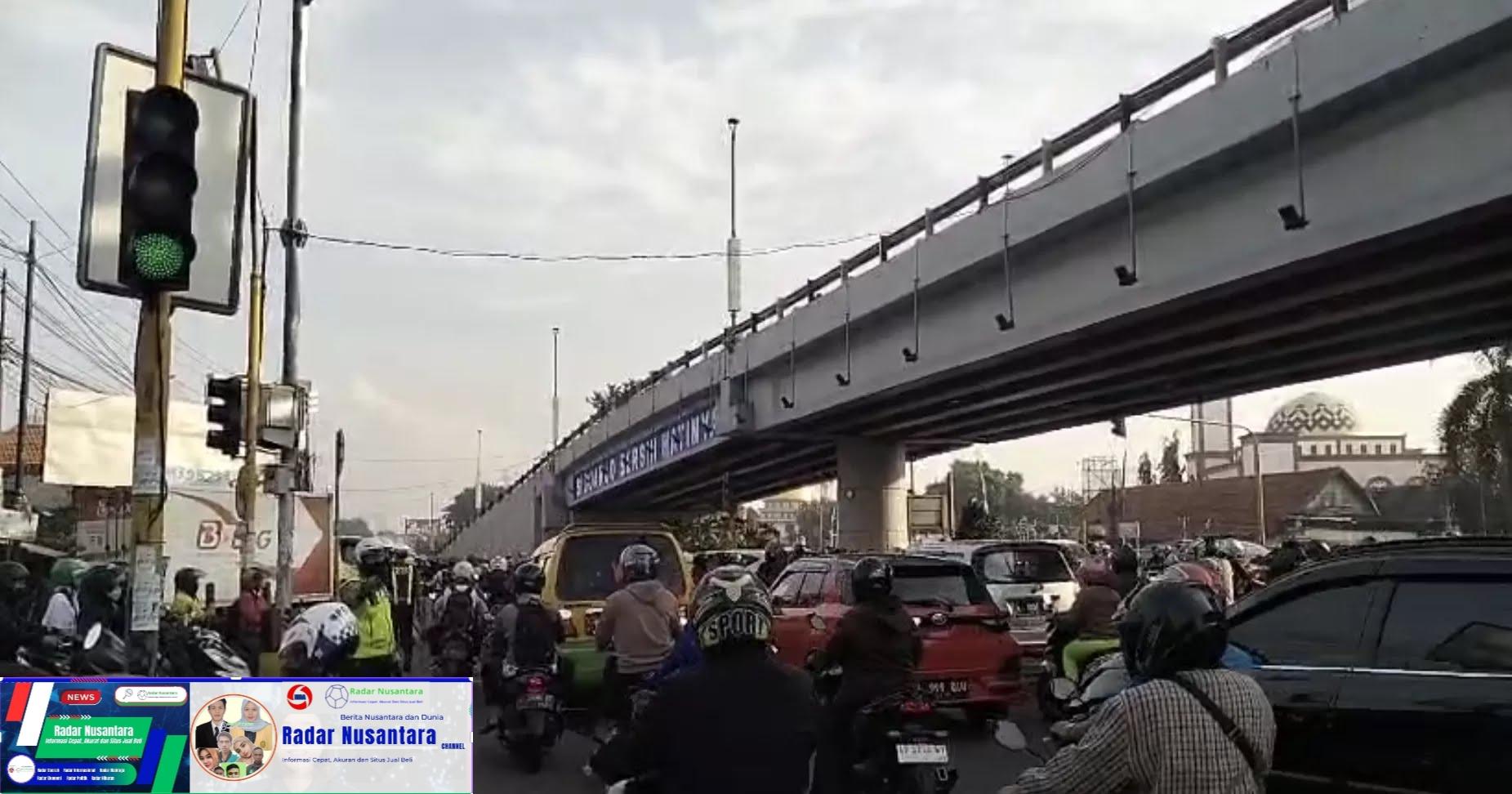 Satlantas Polresta Sidoarjo Rekayasa Traffic Light Simpang Tiga Flyover Waru