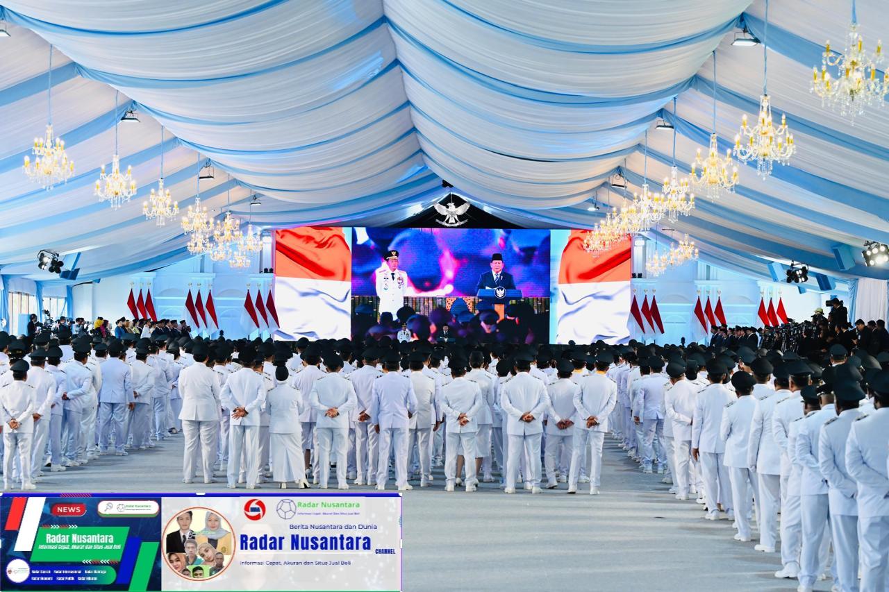 Lantik 961 Kepala Daerah, Presiden Prabowo: Tunjukkan Kekuatan Demokrasi Indonesia