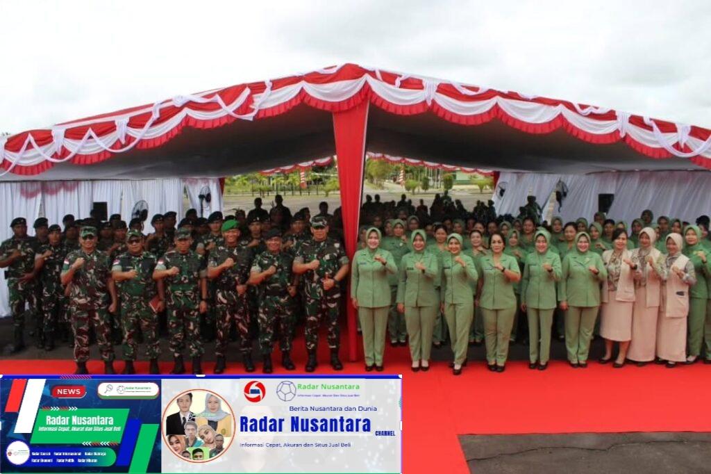 Pangdam XII/Tpr Kunjungan Resmi Ke Yonif 644/WLS