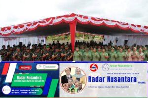 Pangdam XII/Tpr Kunjungan Resmi Ke Yonif 644/WLS