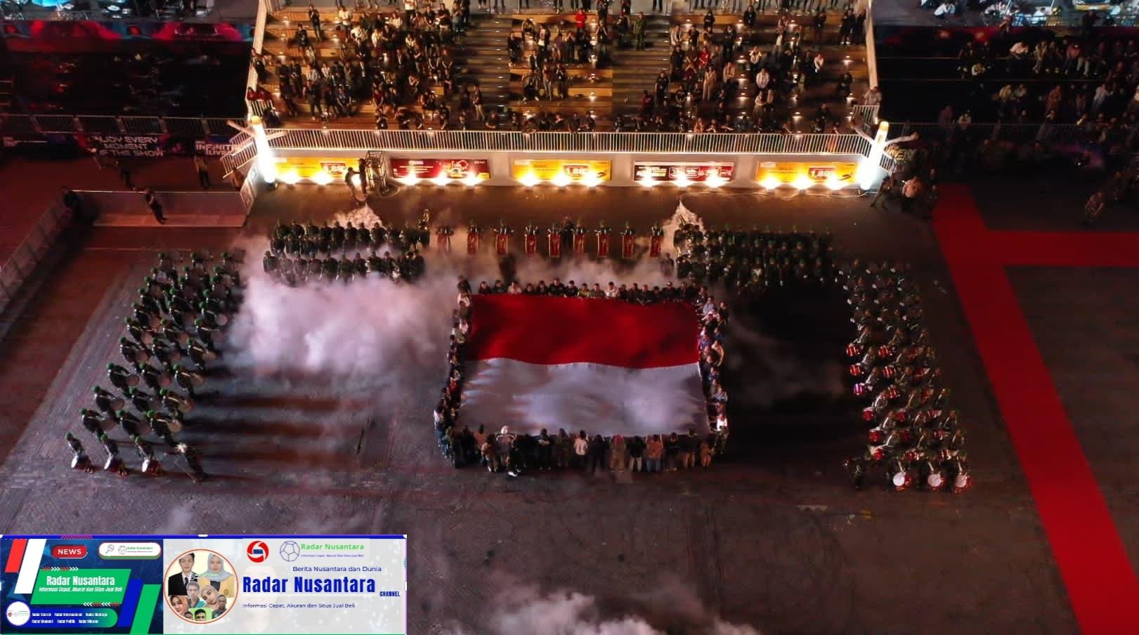 Drumband Kartika Bahana Nusantara Tampil Memukau di Closing Ceremony IIMS 2025