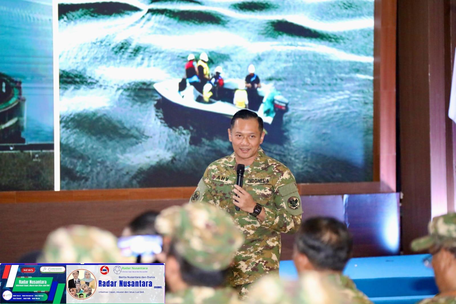 Menko AHY Ajak Kepala Daerah Tingkatkan Kualitas Hidup Masyarakat melalui Pembangunan Infrastruktur