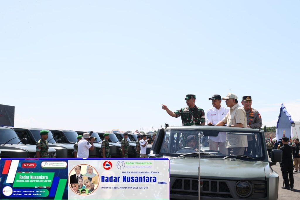 Kasad Terima Ransus Maung dari Menhan, Perkuat Mobilitas Satuan TNI AD