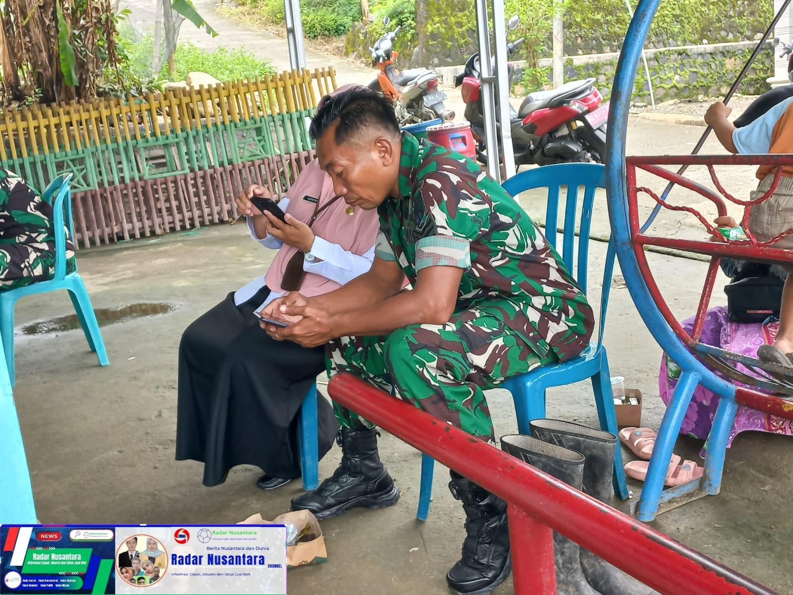 Serka Karyono Terus Update Data TMMD