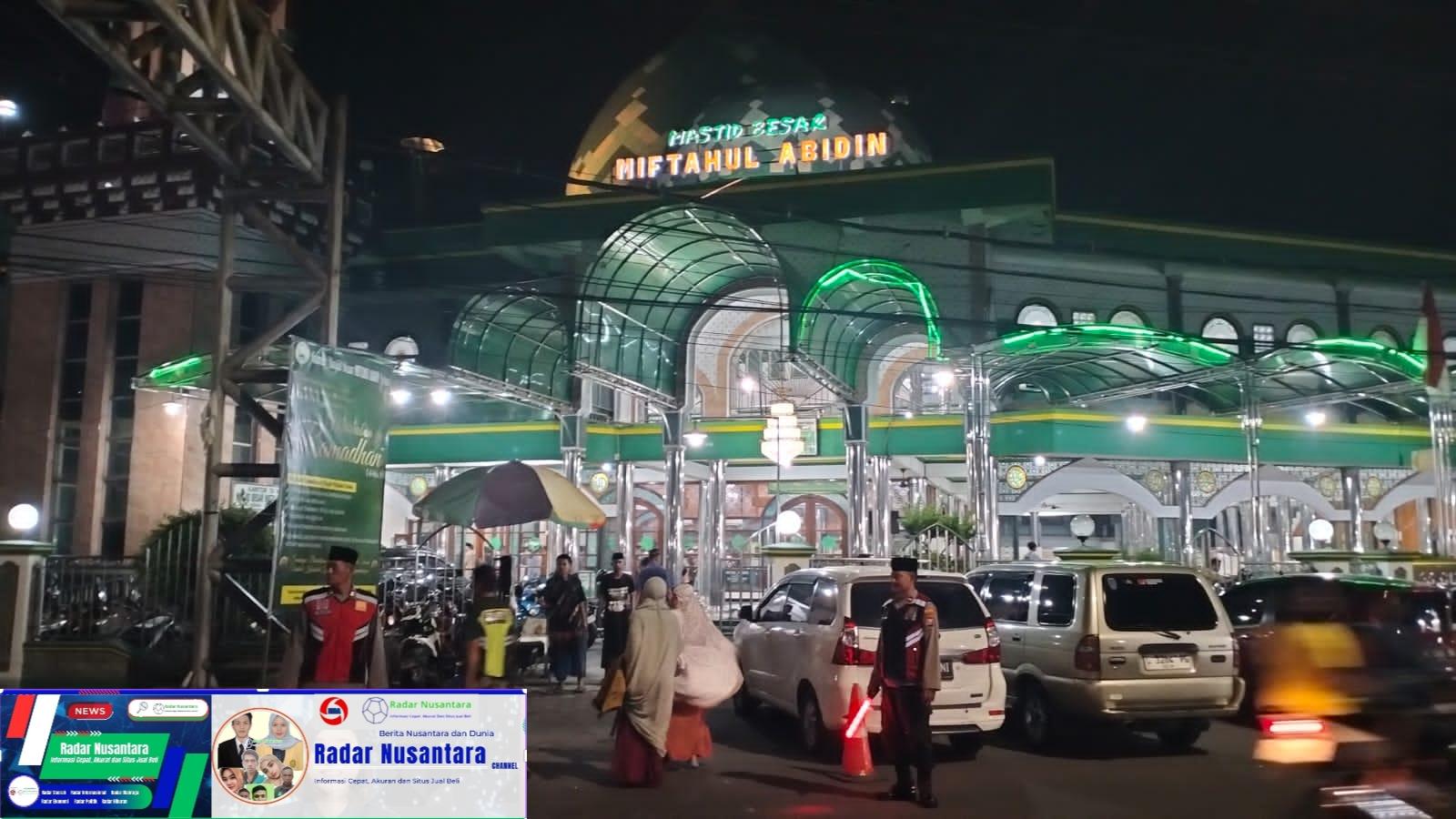 Berikan Rasa Aman dan Nyaman Ibadah, Polsek Krian Siagakan Anggota