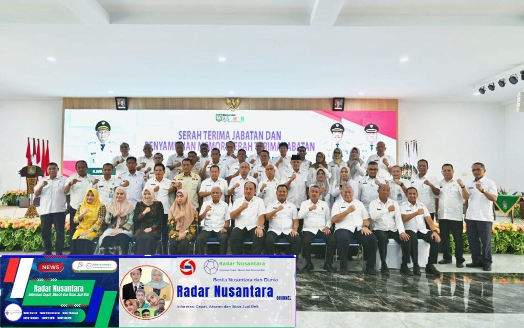 Serah Terima Jabatan Bupati Asahan, Wagub Sumut Surya Ajak Selaraskan Pembangunan Pemkab dan Pemprov