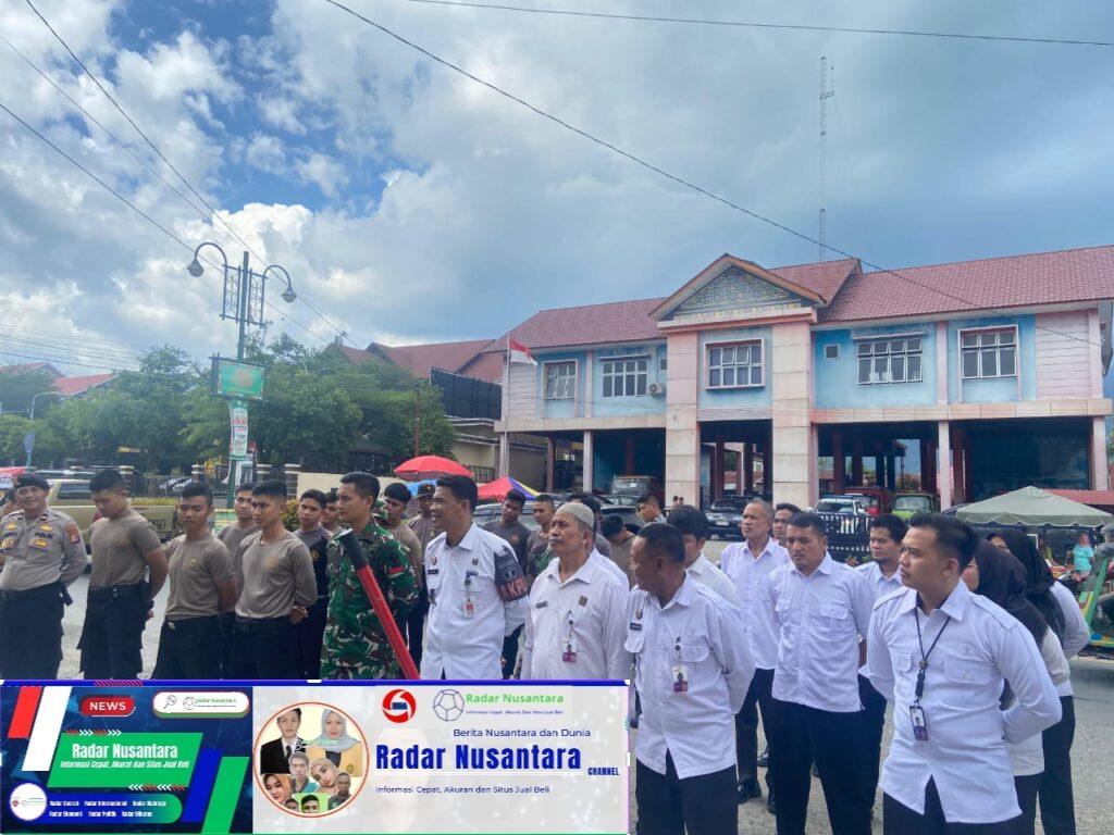 Kolaborasi Petugas, Warga Binaan, dan TNI-Polri dalam Memperbaiki Fasilitas yang Rusak di Lapas Kutacane