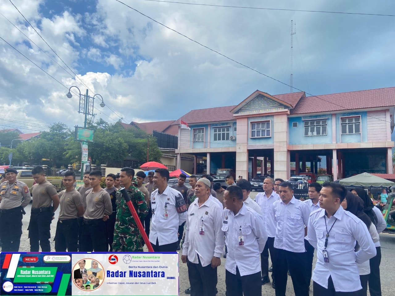 Kolaborasi Petugas, Warga Binaan, dan TNI-Polri dalam Memperbaiki Fasilitas yang Rusak di Lapas Kutacane