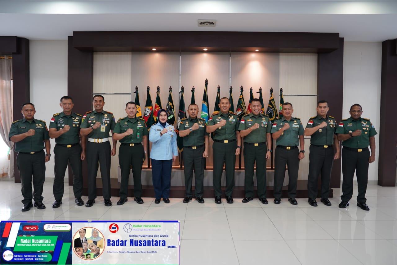 Pangdam XII/Tpr Terima Kunjungan Silaturahmi Orjen TNI
