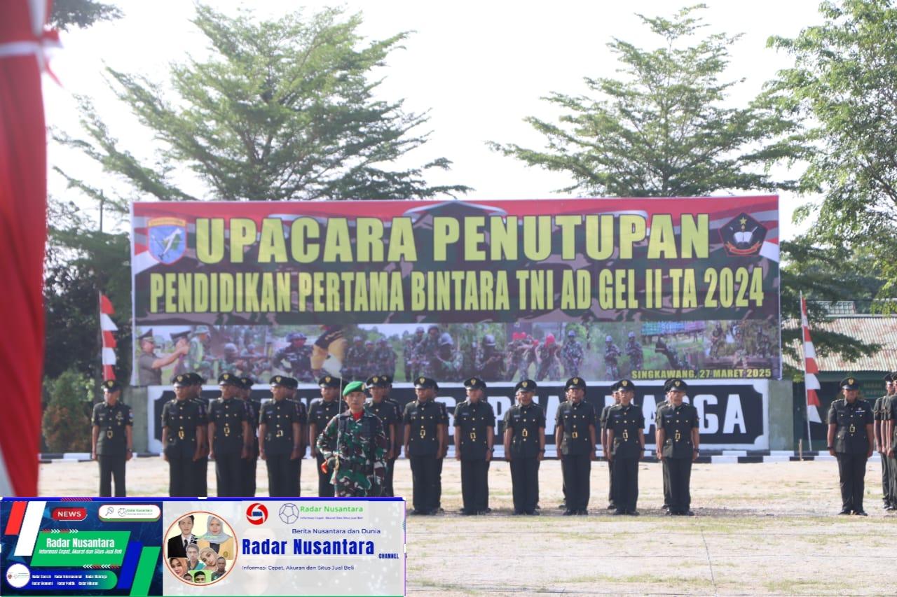 Pangdam Tanjungpura Tutup Resmi Dikmaba TNI AD Gel. II Tahun 2024 dan Lantik 381 Prajurit Bintara