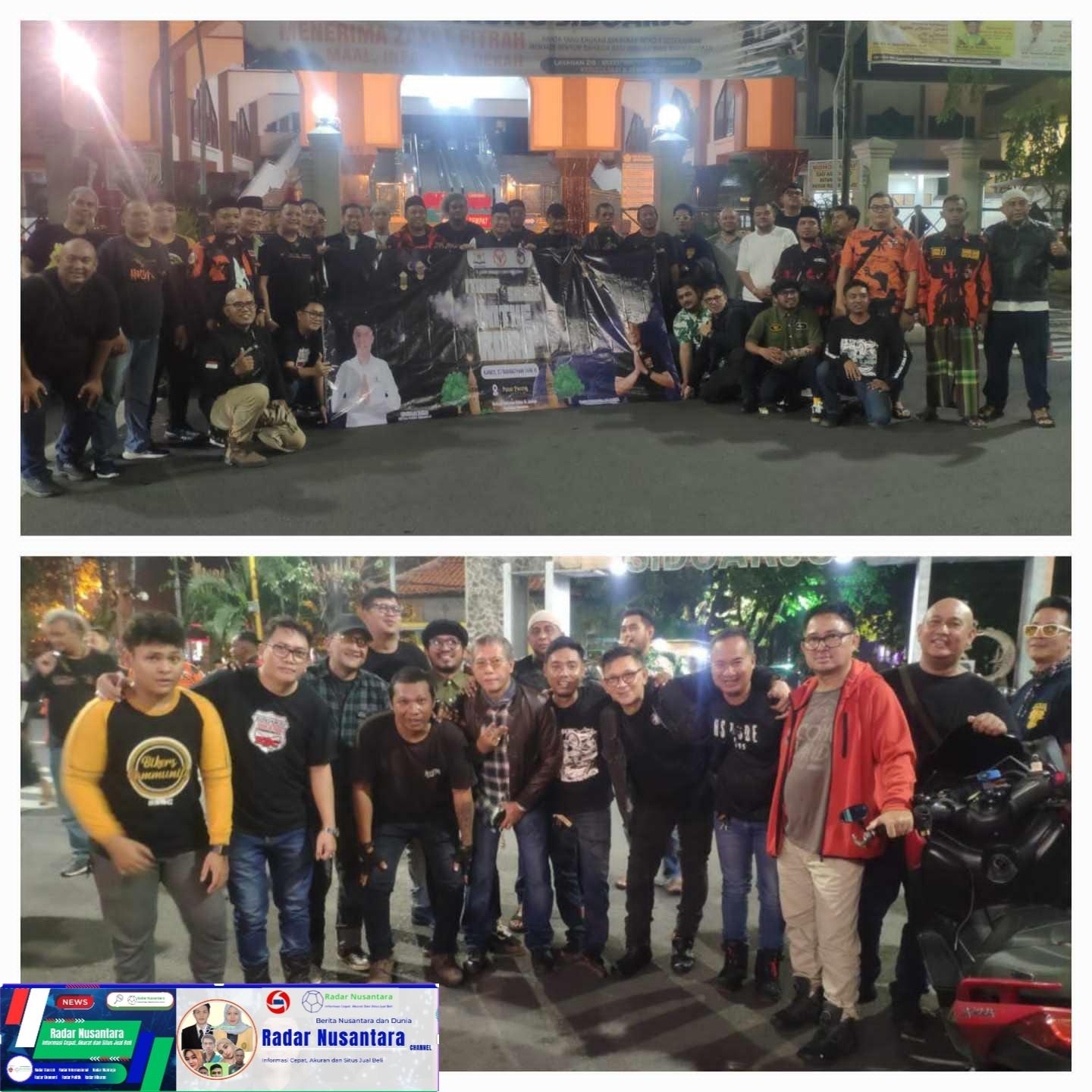 SAPMA Pemuda Pancasila Sidoarjo Bersama KADIN dan Brother Jon’s Indonesia Gelar Itikaf dan Sahur on the Road