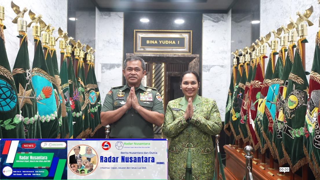 Kasad dan Ketua Umum Persit KCK : Idul Fitri 1446 H, Momen Saling Memaafkan dan Buka Lembaran Baru