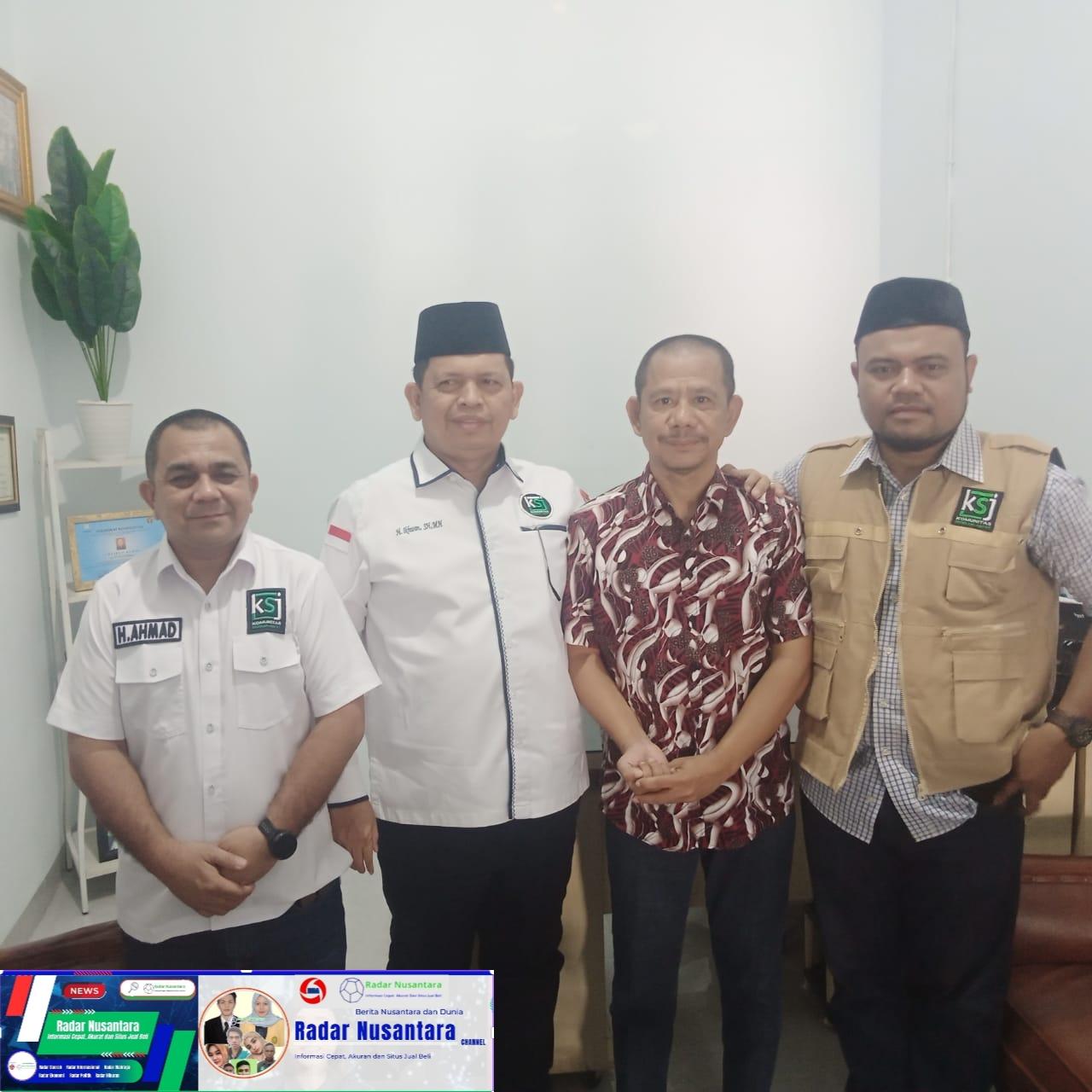 Persahabatan Tanpa Batas : Sang Pejuang Dhuafa Kunjung Ketua Pewarta Medan di Ujung Ramadhan 1446 H