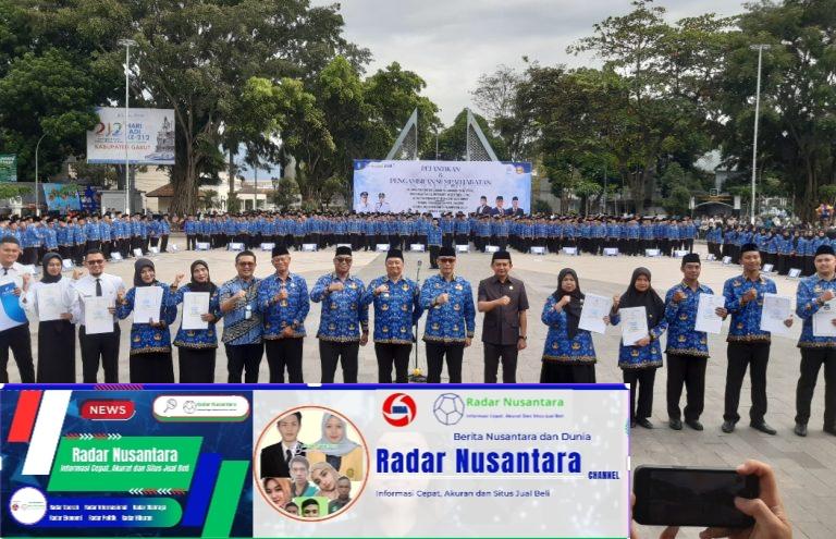 Bupati Garut Lantik 200 CPNS dan 1.800 PPPK