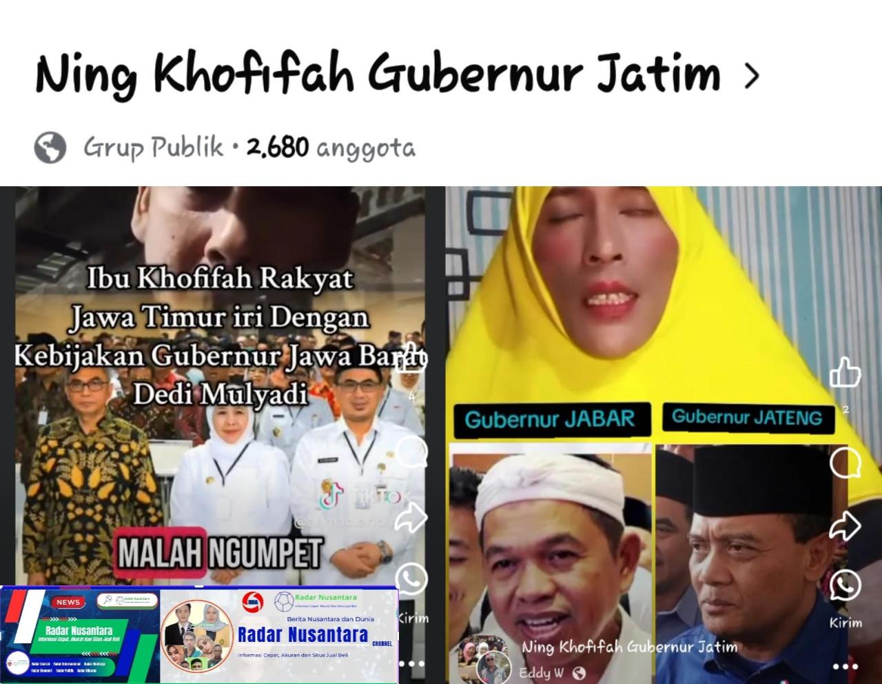 Kritik Pedas Warga Jatim Untuk Gubernur Khofifah