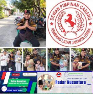 Kembang Latar DPC Jakarta Utara Berbagi Keberkahan Di Hari Raya Idul Fitri
