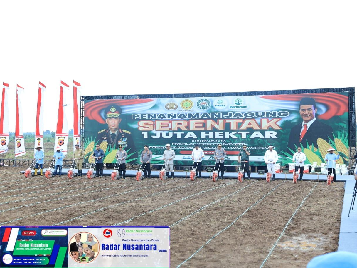 Kementan dan Polri Mantapkan Sinergi Menuju Swasembada Jagung 2025, Targetkan 4 Juta Ton Produksi Tambahan