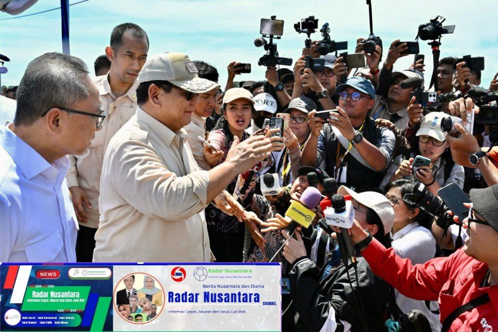 Presiden Prabowo Menghadiri Panen Raya Padi Bersama di Majalengka