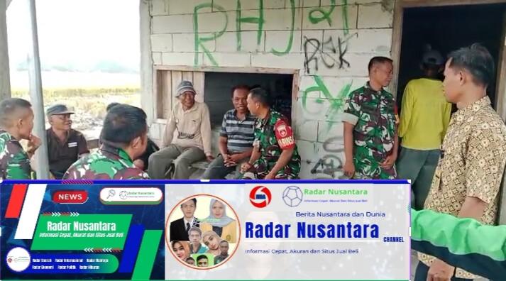 Babinsa Berkomunikasi dengan Gapoktan: Membangun Sinergi untuk Ketahanan Pangan