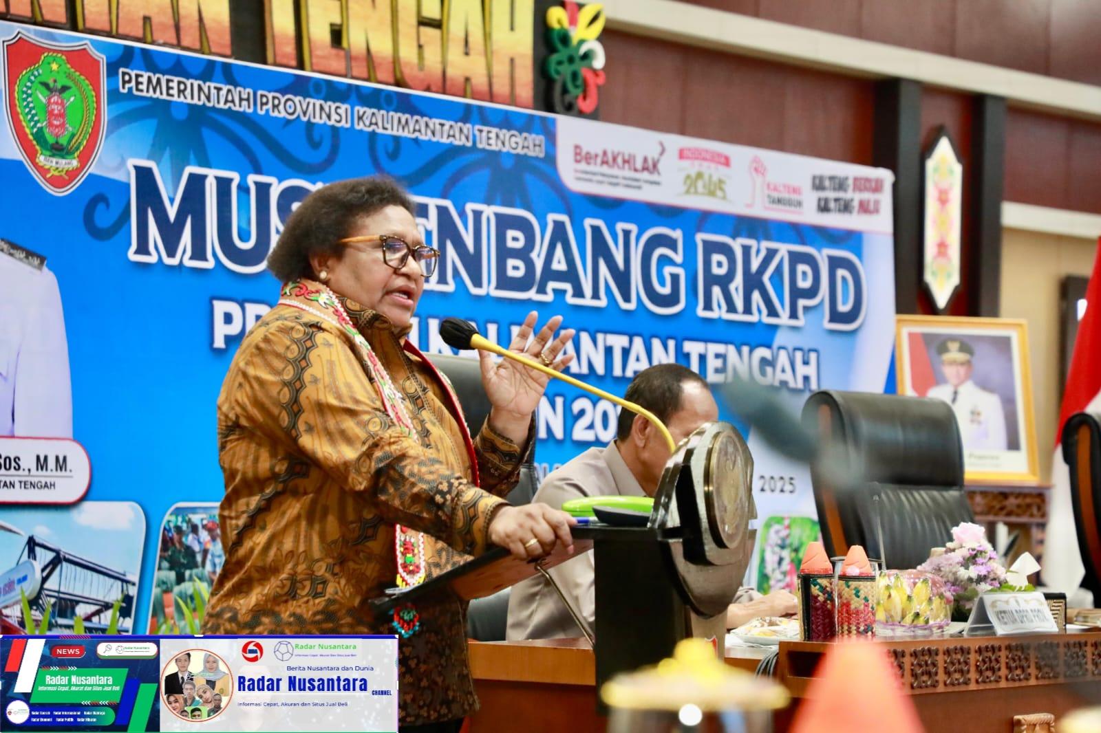 Wamendagri Ribka Pacu Pemprov Kalimantan Tengah Tingkatkan Realisasi APBD