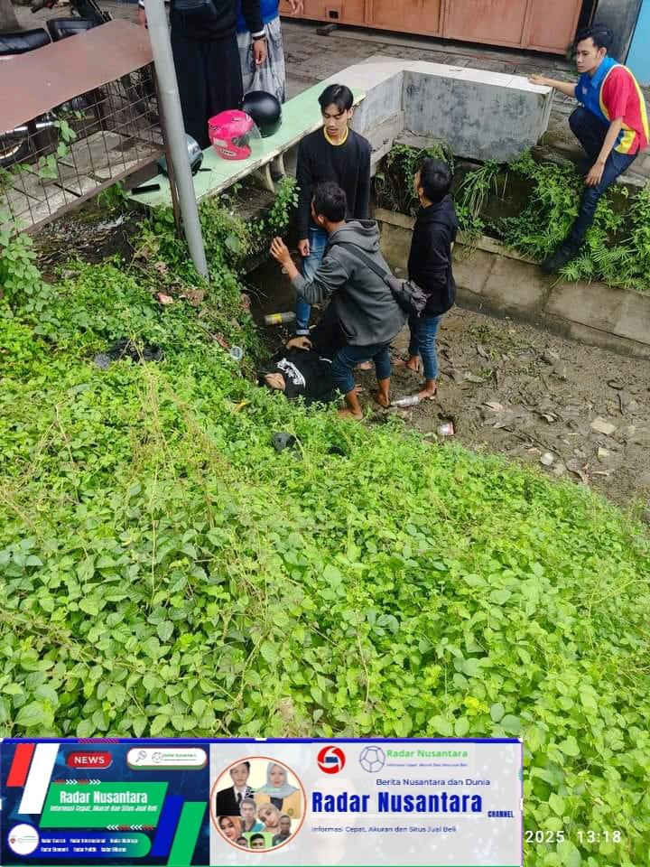 Diduga Rombongan Pesilat Dianiaya Hingga Terjatuh ke Got