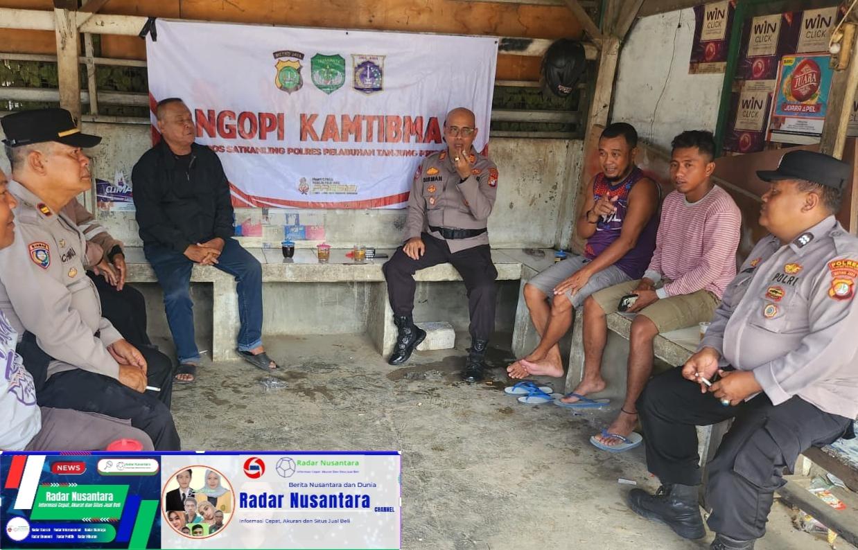 Dengar Curhat Buruh dan Ojeg, Cara Terbaik dengan Ngopi Kamtibmas