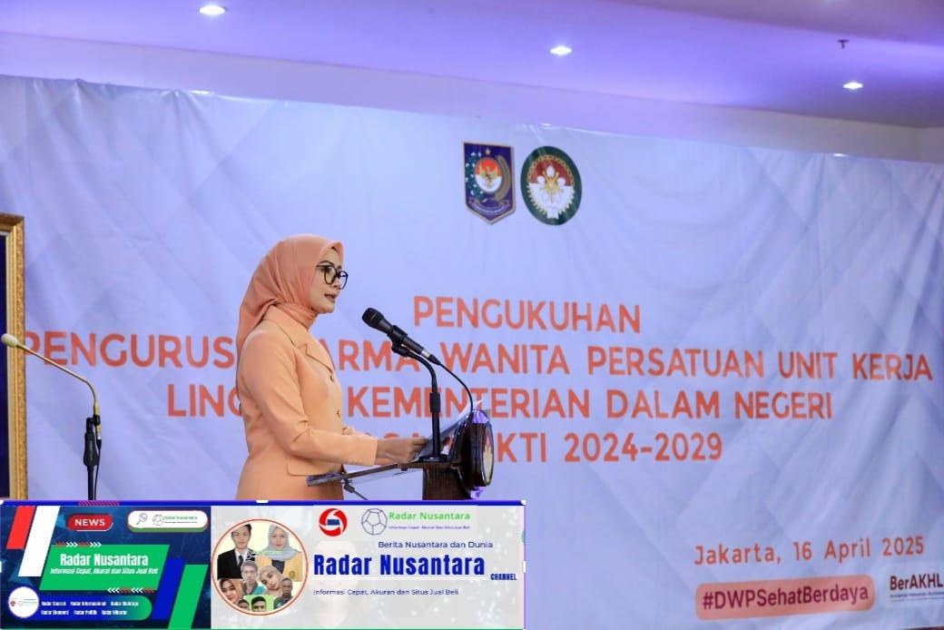 Pengukuhan Pengurus DWP Unit Kerja Lingkup Kemendagri 2024–2029: Tonggak Penguatan Peran DWP Mendukung Tugas Pemerintahan