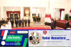 Mendagri Tito Dampingi Presiden Lantik Gubernur Kepulauan Bangka Belitung dan Papua Pegunungan