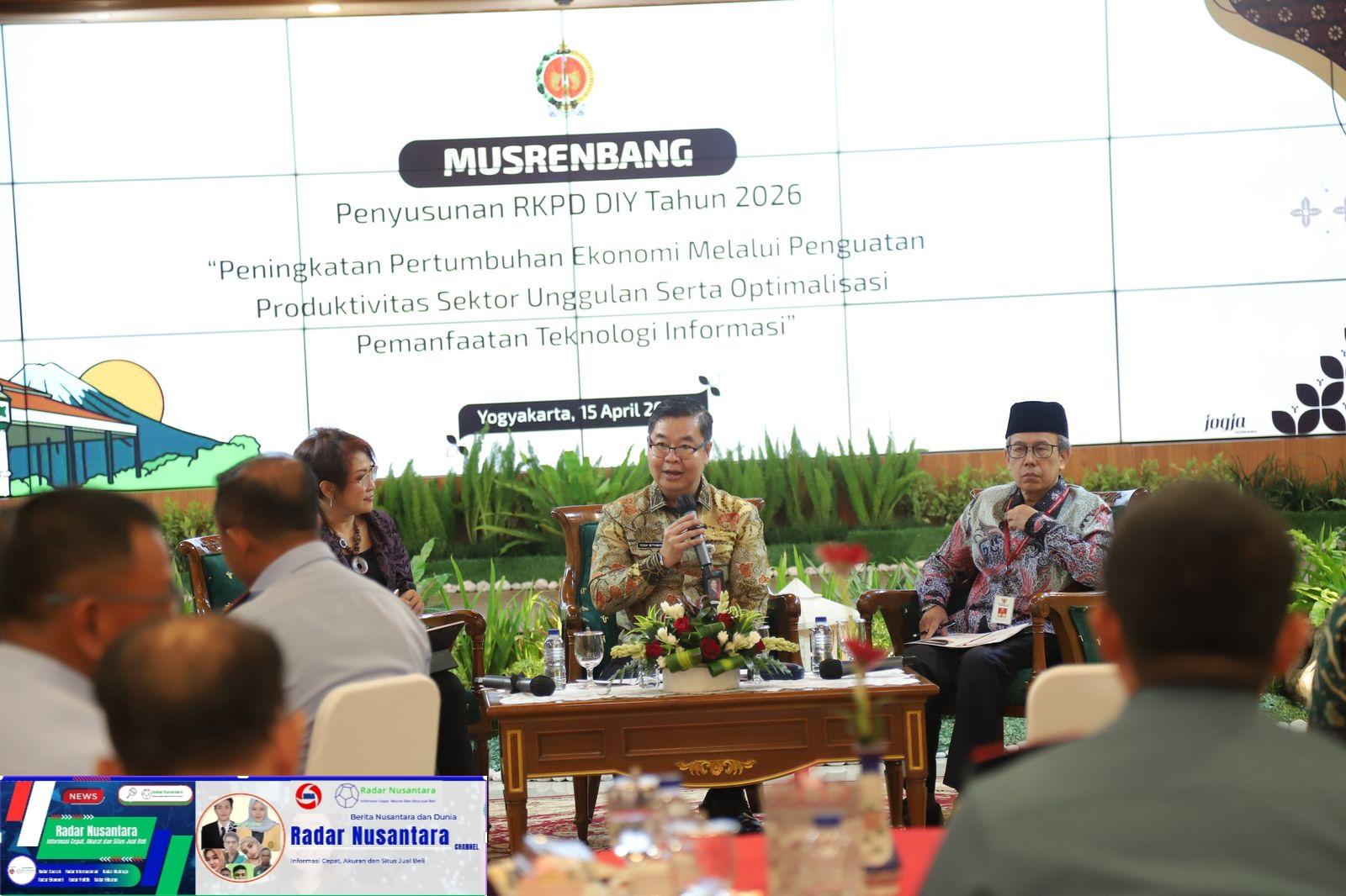 Wakili Mendagri di Musrenbang DIY, Dirjen Teguh Tekankan Sinkronisasi Pembangunan Daerah dengan Asta Cita Presiden