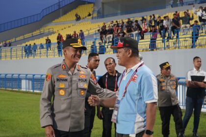 Kapolres Gresik Apresiasi Tertibnya Penonton Laga Semifinal AFC Challenge League Madura United vs Svay Rieng di Gejos