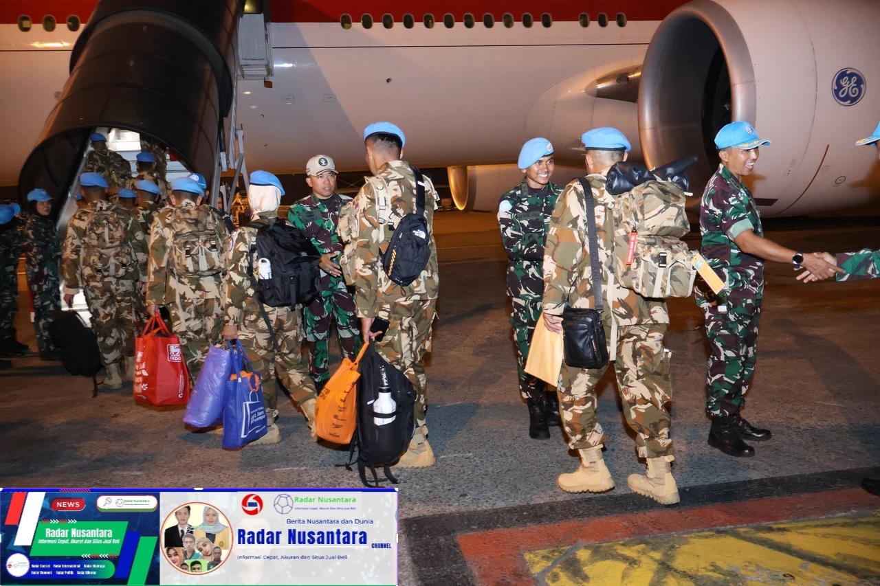 Chalk 2 Satgas Yonmek TNI Konga XXIII-S Unifil Diberangkatkan ke Daerah Misi Lebanon
