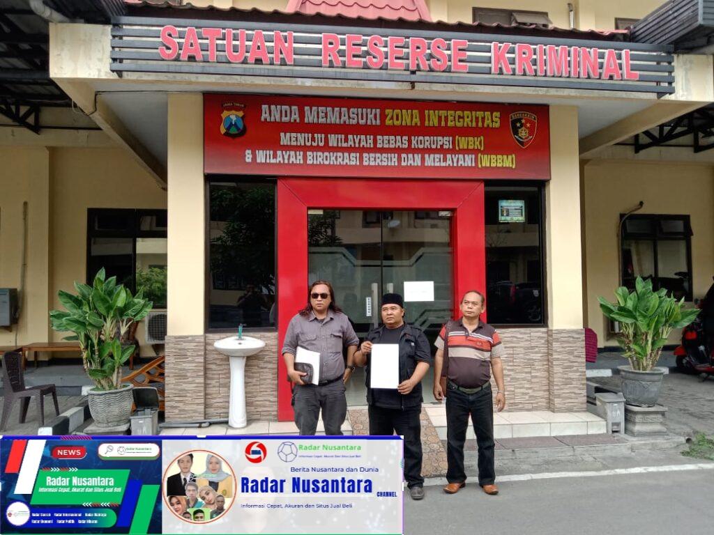 10 Oknum Debt Collector Resmi Di Laporkan Polres Mojokerto