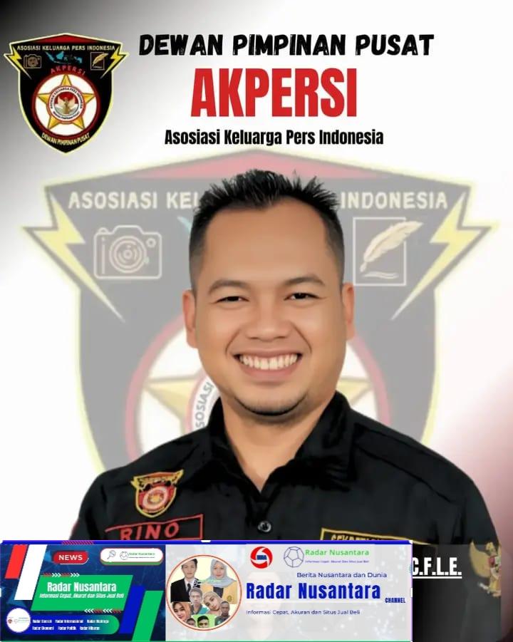 Ketua Umum AKPERSI Tidak Akan Mentolerir Bentuk Intimidasi Dan Pengancaman Terhadap Wartawan Dalam Hal Pemberitaan